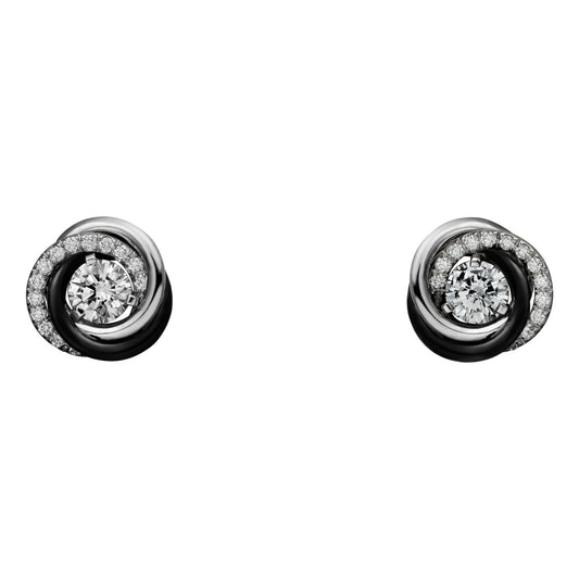 KDY-B8301224 ceramic three-ring earrings
