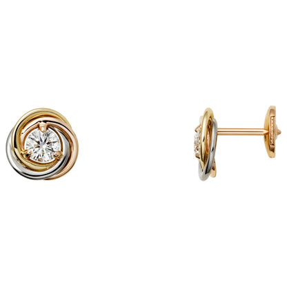 KDY-B8045300 three-ring color earrings and studs