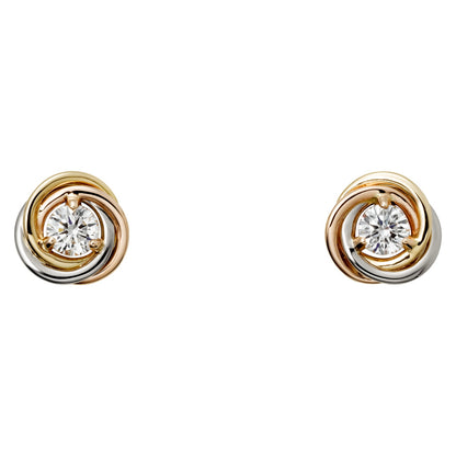 KDY-B8045300 three-ring color earrings and studs