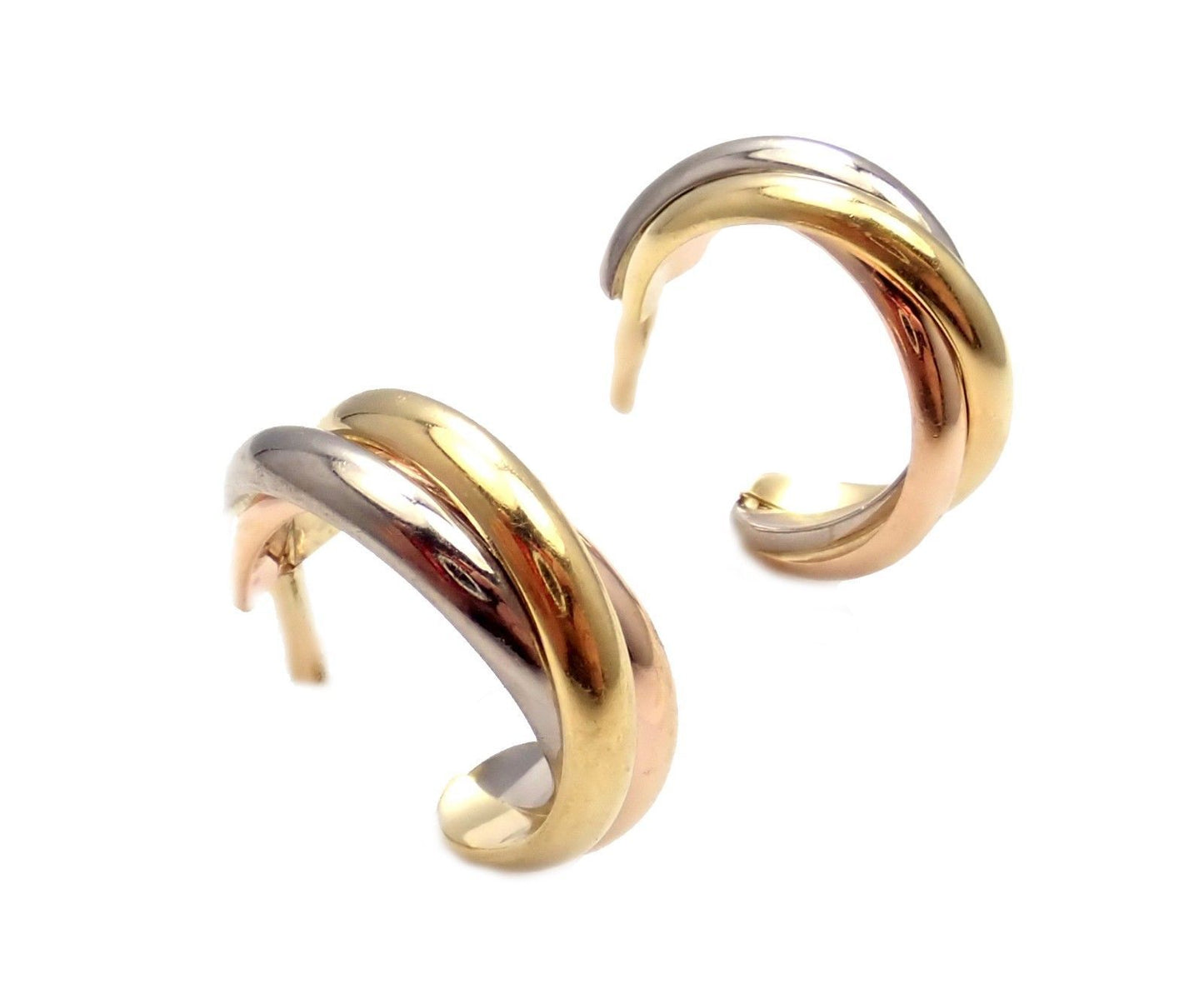 KDY-B8017100 guest version three-ring color earrings and ear clips