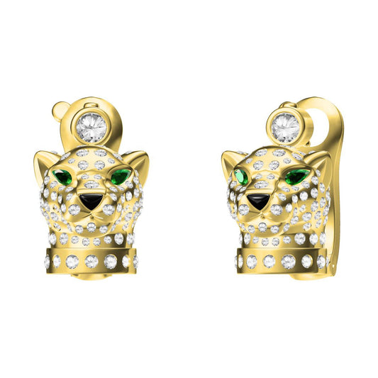 KDY-S8683221 leopard head earrings and ear clips