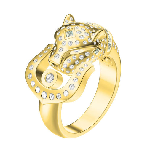 KDY-V1163572 Belt-biting leopard ring 2