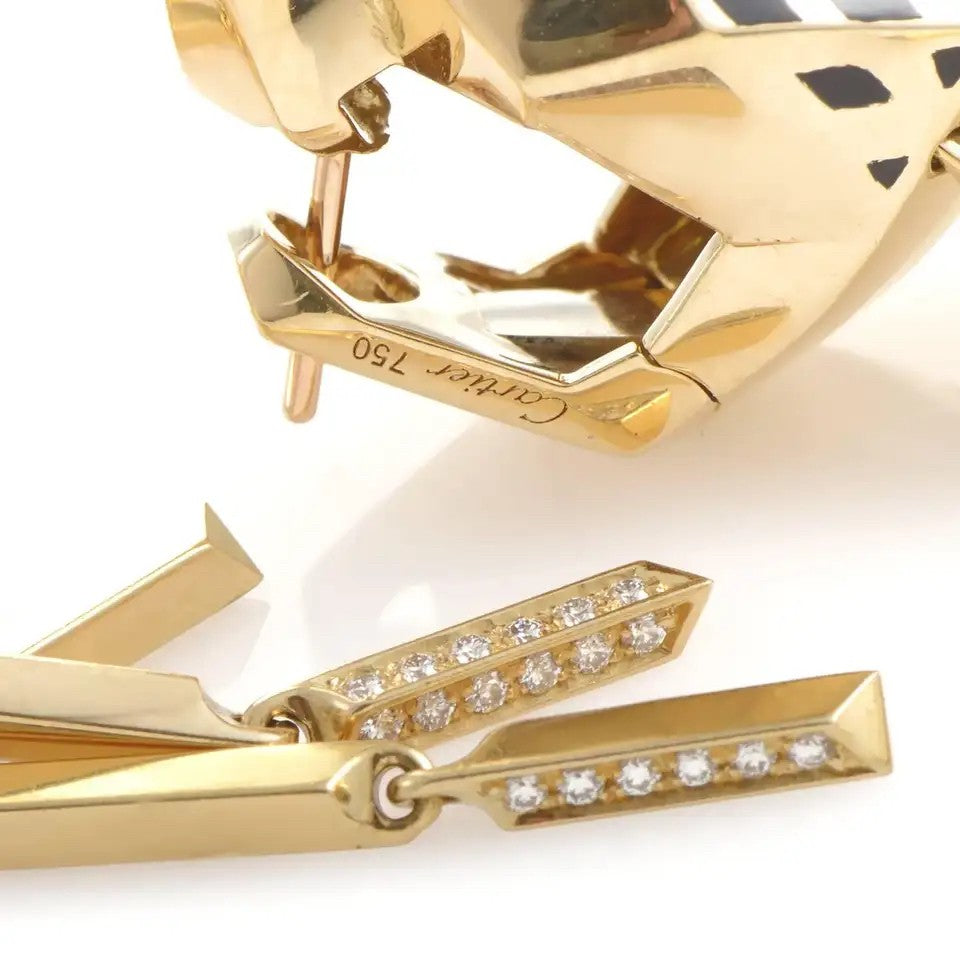 KDY-Z3280883 mechanical leopard earrings