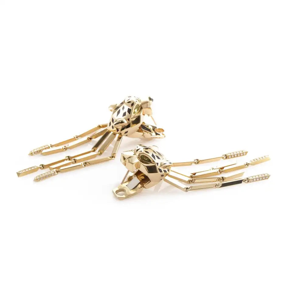 KDY-Z3280883 mechanical leopard earrings