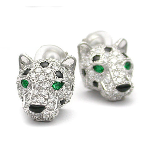 KDY-Y4743950 leopard head earrings