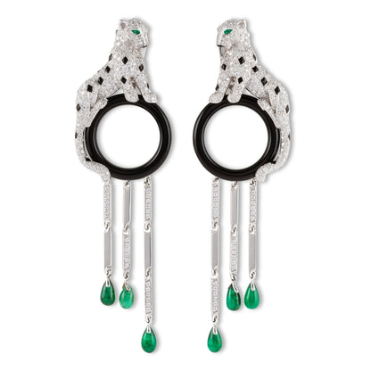 KDY-N5863129 leopard lying hoop leopard earrings ear clip