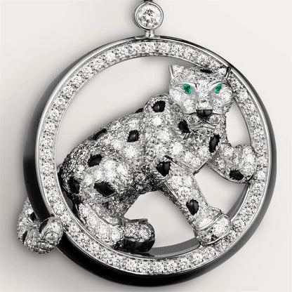 KDY-N8503700 leopard lying hoop earrings guest version