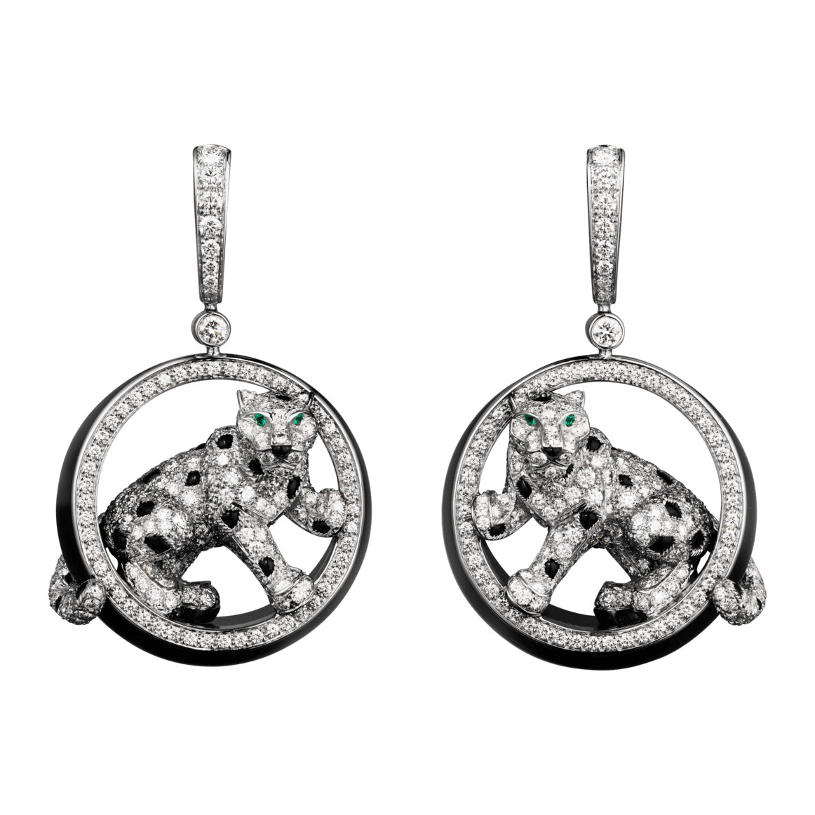 KDY-N8503700 leopard lying hoop earrings guest version