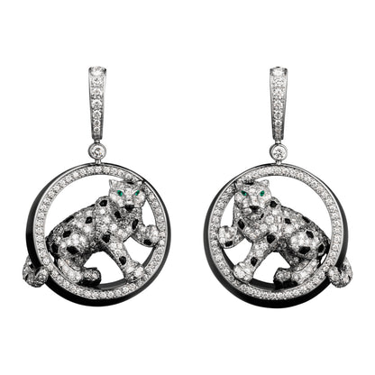 KDY-N8503700 leopard lying hoop earrings guest version