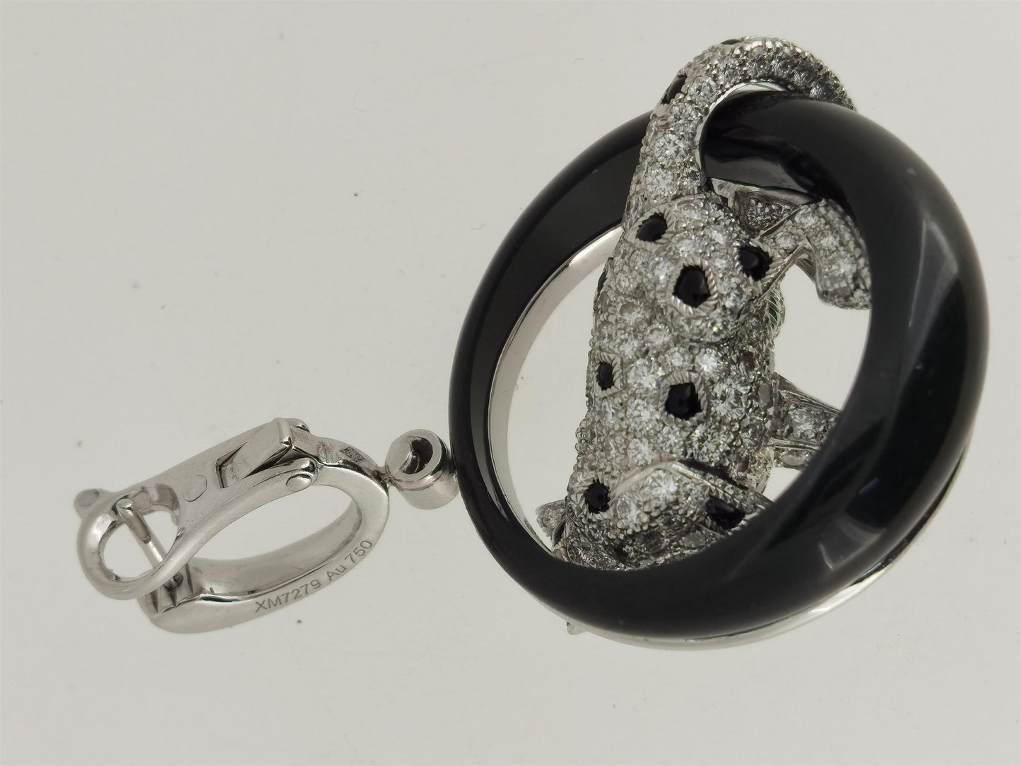 KDY-N8503700 leopard lying hoop earrings guest version