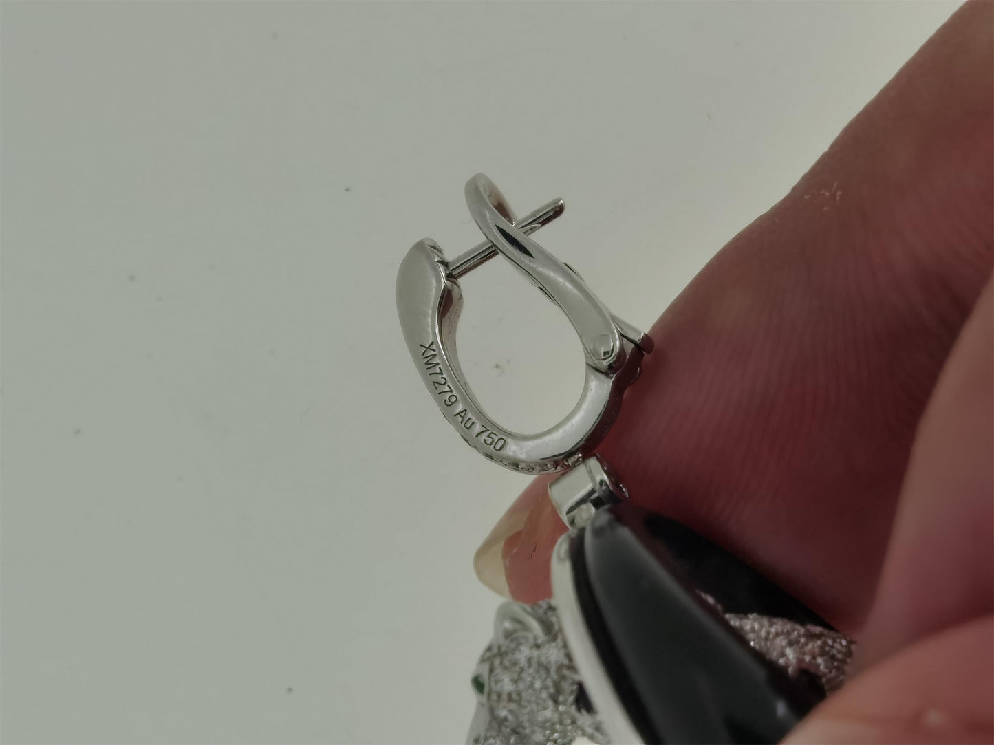 KDY-N8503700 leopard lying hoop earrings guest version