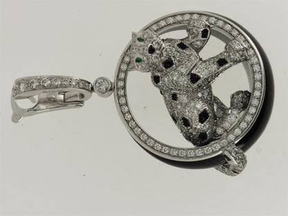 KDY-N8503700 leopard lying hoop earrings guest version