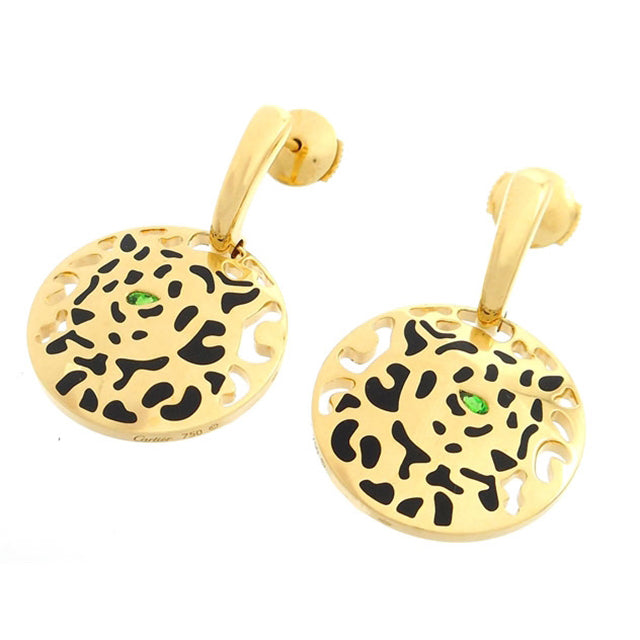 KDY-B8042500 Leopard brand earrings round earrings