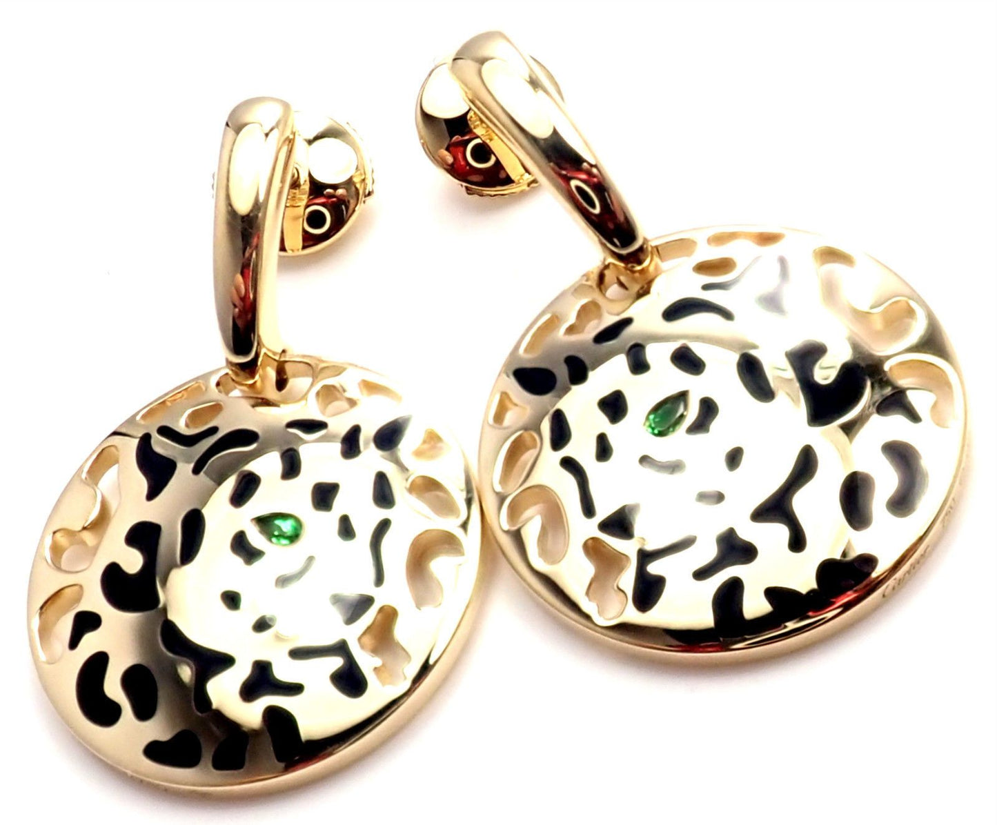 KDY-B8042500 Leopard brand earrings round earrings