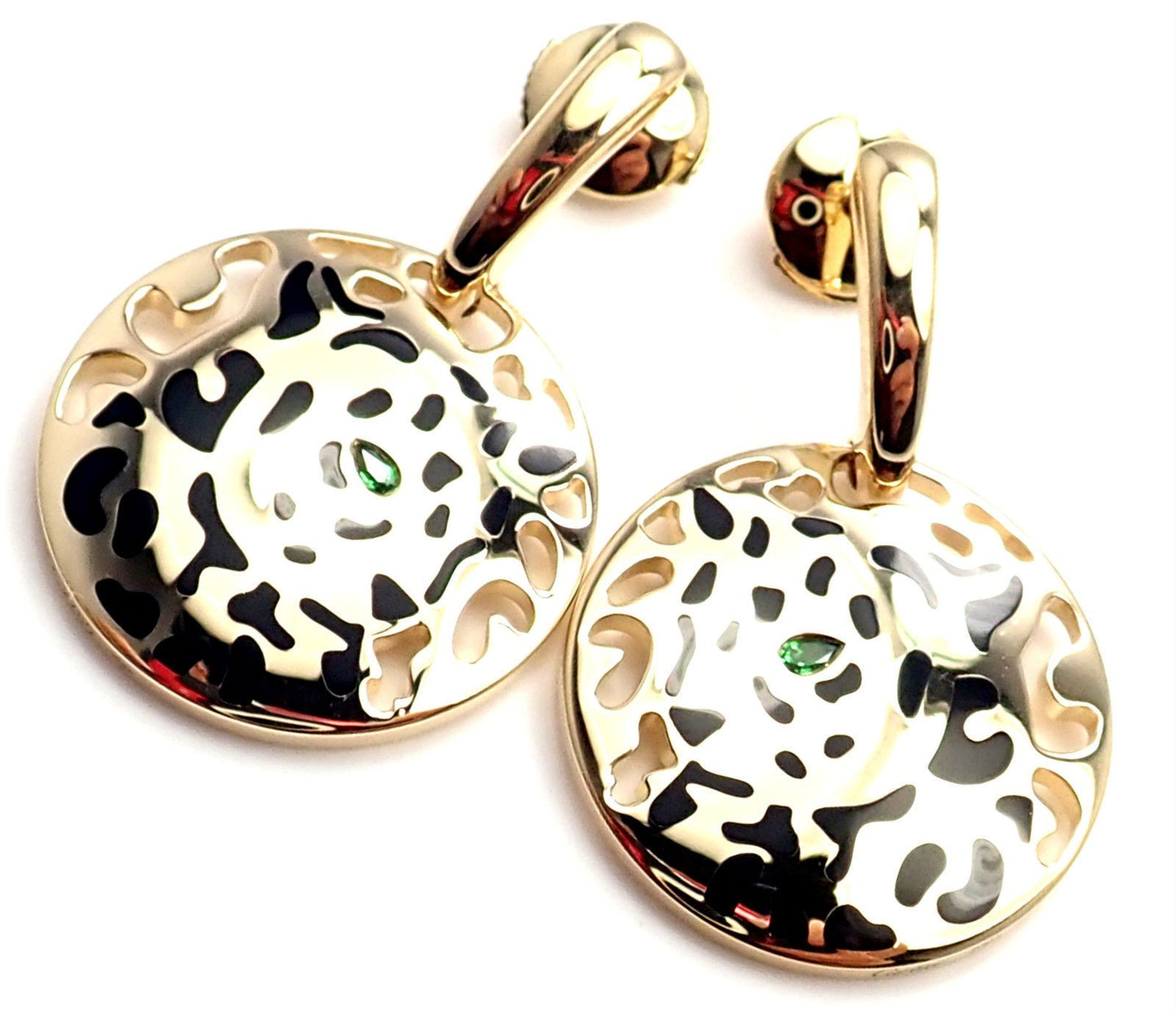 KDY-B8042500 Leopard brand earrings round earrings