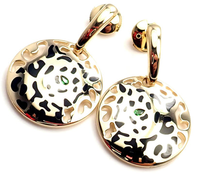 KDY-B8042500 Leopard brand earrings round earrings