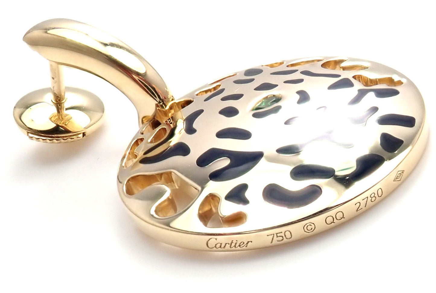 KDY-B8042500 Leopard brand earrings round earrings