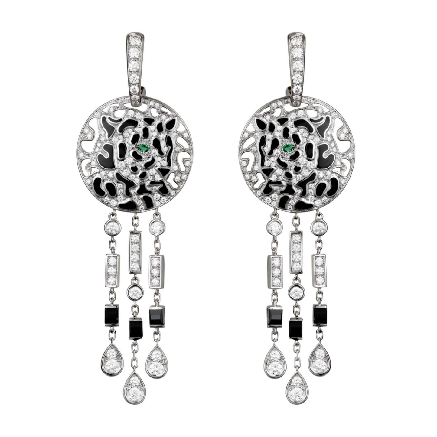 KDY-N8048000 Leopard brand earrings, ear clips and ear rackets