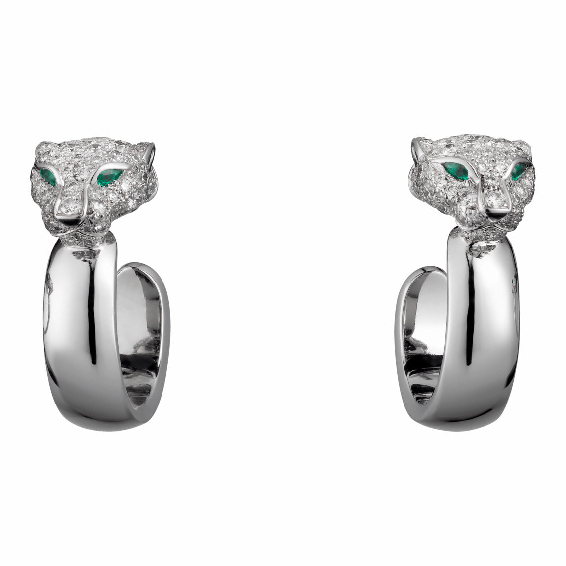 KDY-N8515007 straight leopard head earrings