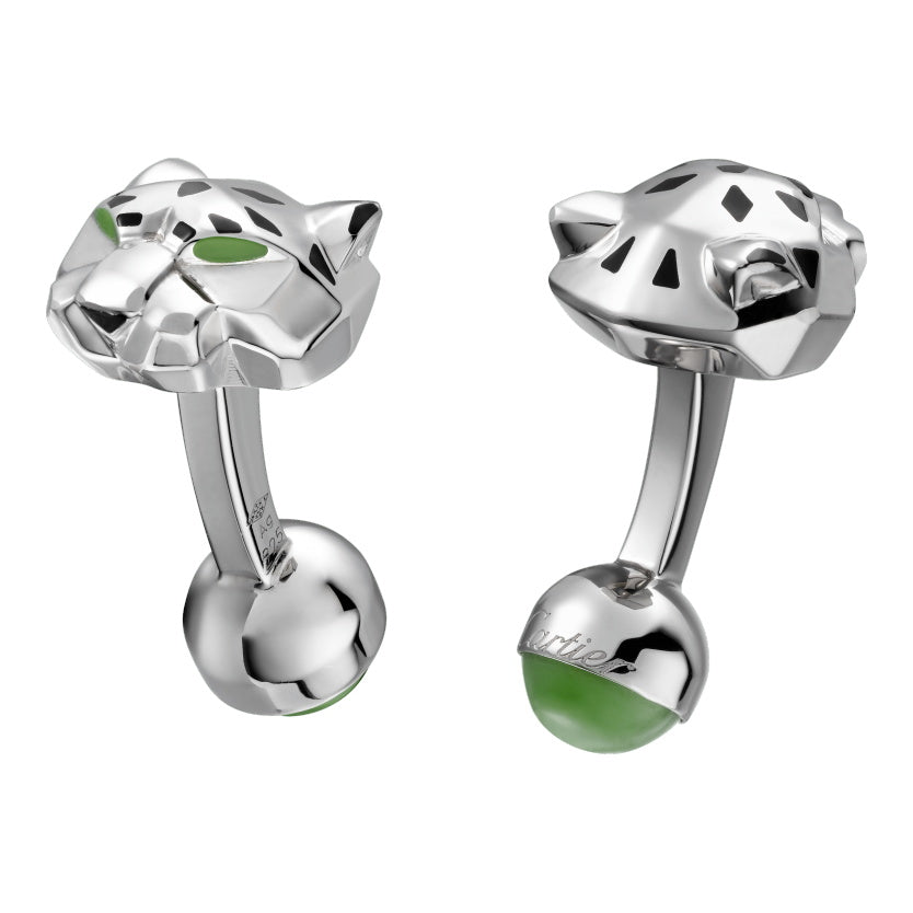 KDY-T1220639 leopard head cufflinks customer version