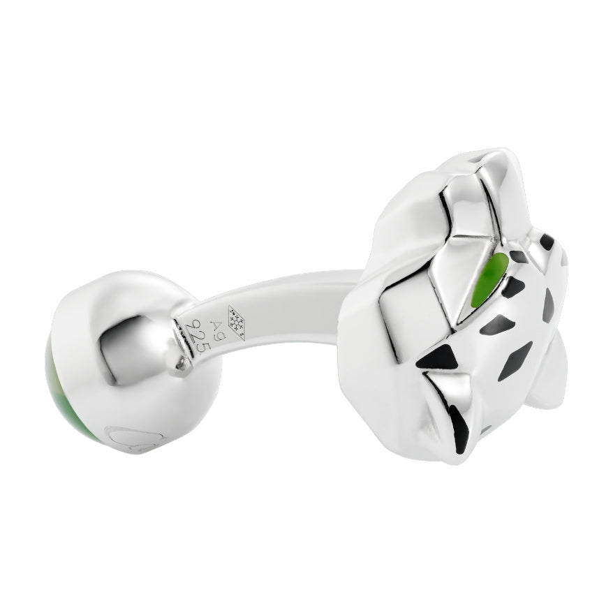 KDY-T1220639 leopard head cufflinks customer version