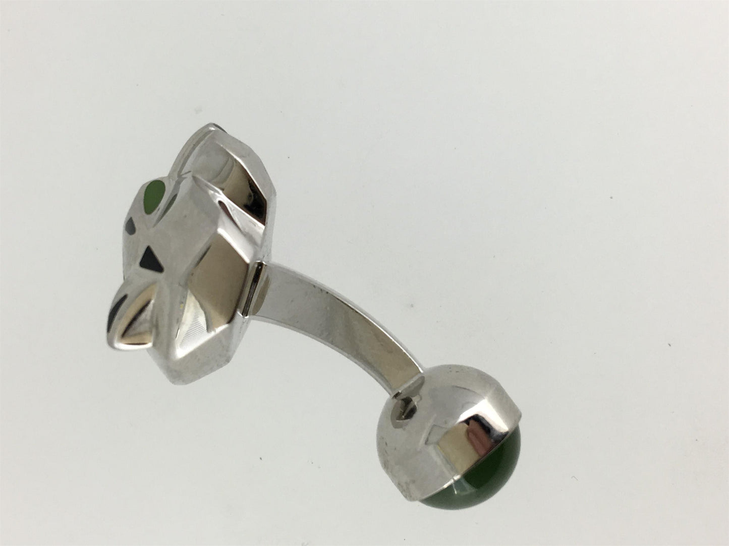 KDY-T1220639 leopard head cufflinks customer version