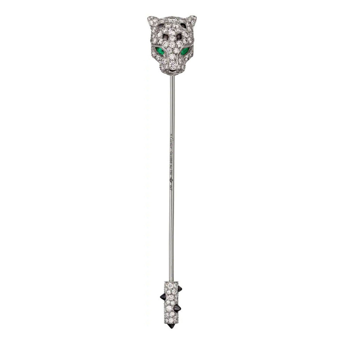 KDY-N5300310 leopard head brooch