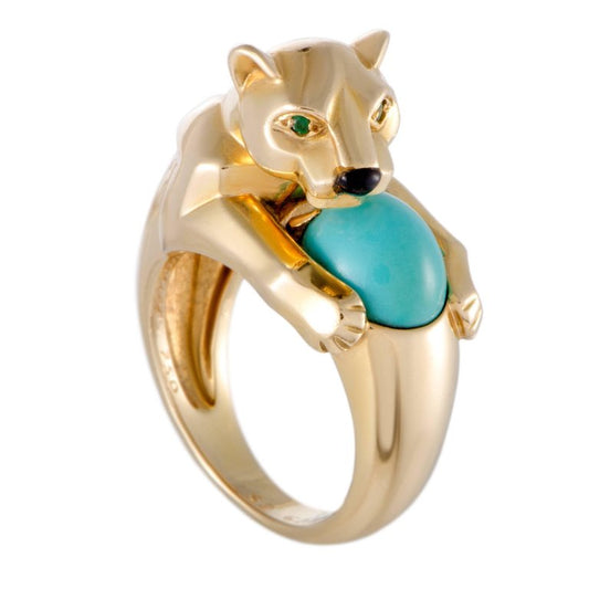 KDY-O8999215 Bouldering Leopard Ring