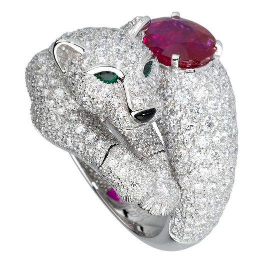 KDY-B1167607 Colorful Leopard Ring for Feet