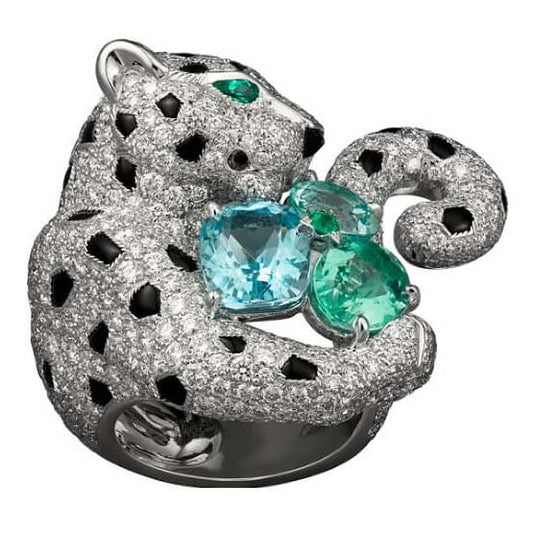 KDY-K681899 Bouldering Leopard Ring