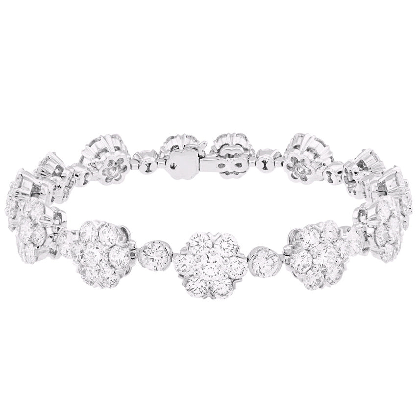 VCA53550829 Six circumferences and one multi-flower bracelet 165mm