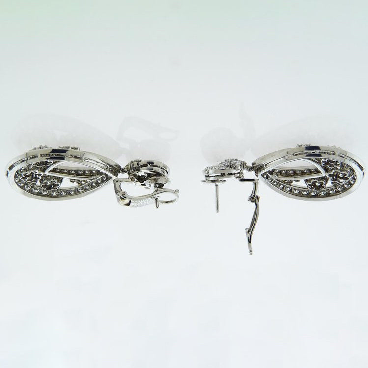 VCARO3RL00 Plum Blossom Large Ear Clip