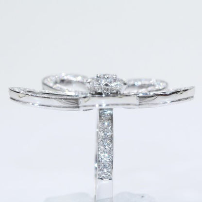 VCARP05300 five-leaf flower six-circle one ring