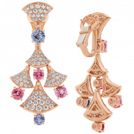 BGL-357943 diamond fan earrings