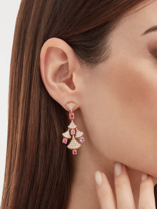 BGL-357943 diamond fan earrings