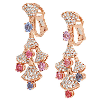 BGL-357943 diamond fan earrings