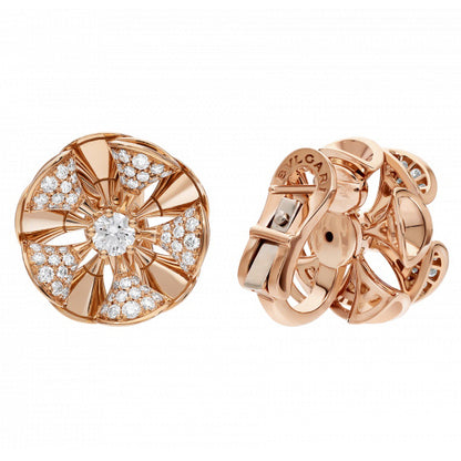 BGL-350784 fan-shaped windmill ear clip fan skirt earrings
