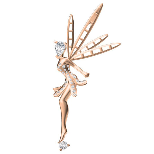 VCA39182772 Bee Girl Brooch