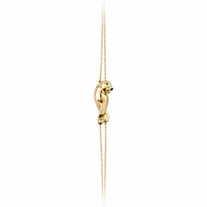 KDY-B6038717 Wishbone Leopard Bracelet