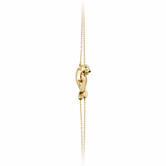 KDY-B6038717 Wishbone Leopard Bracelet