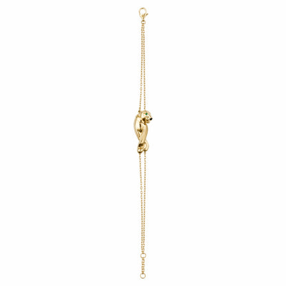 KDY-B6038717 Wishbone Leopard Bracelet