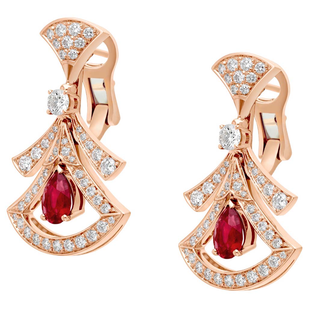 BGL-OR858677-356954 hollow fan-shaped colorful treasure ear clip fan skirt earrings