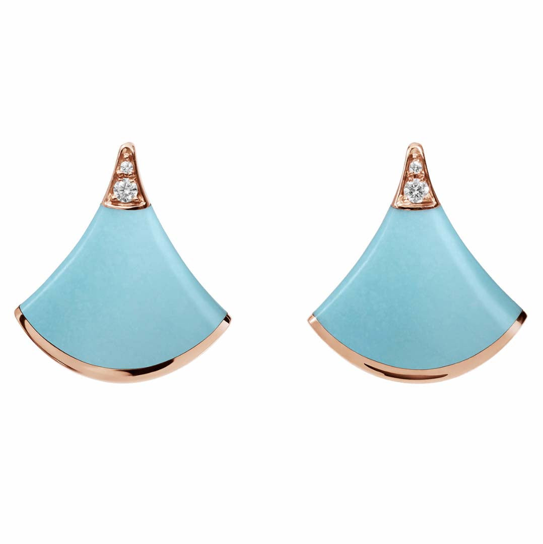 BGL-352600 single fan skirt earrings fan earrings
