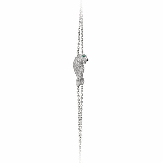 KDY-N6039017 Wishbone Leopard Bracelet