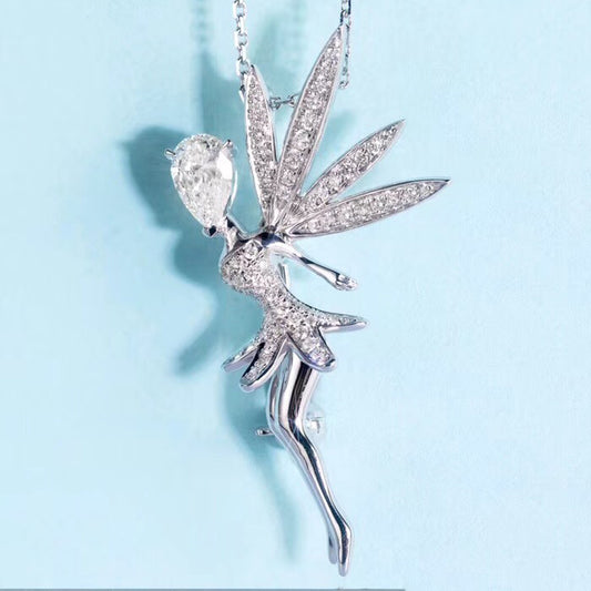 VCA48817298 Bee Girl Pendant