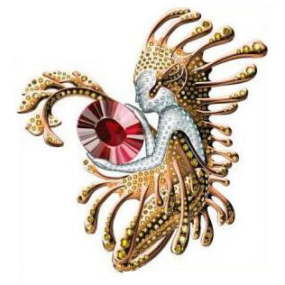 VCA3204518 Mermaid Pendant
