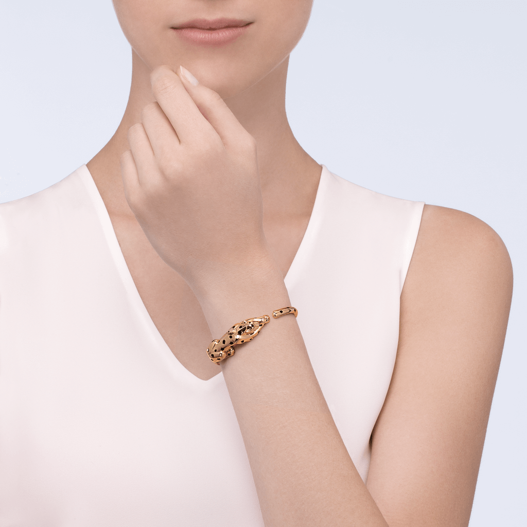 KDY-N6712017 full body leopard open bracelet