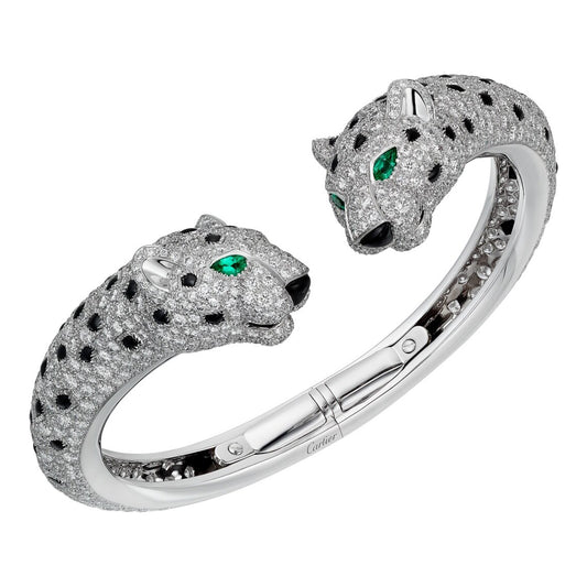 KDY-H6031917 double-headed leopard open bracelet