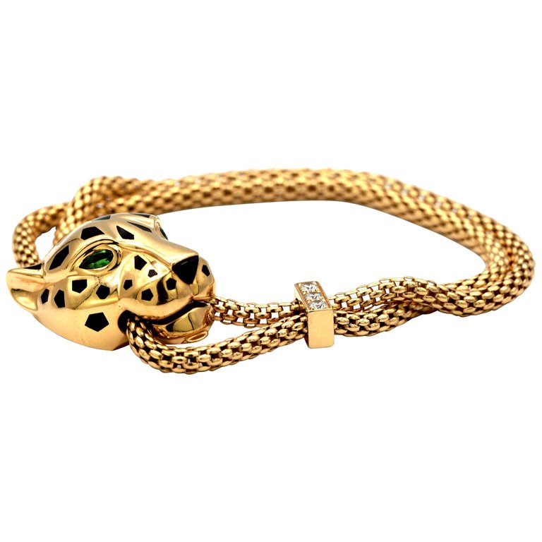 KDY-N6700517 round line leopard bracelet guest version