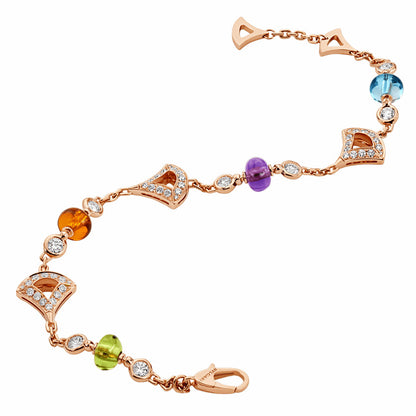 BGL-BR858399 fan-shaped skirt and colorful treasure bracelet